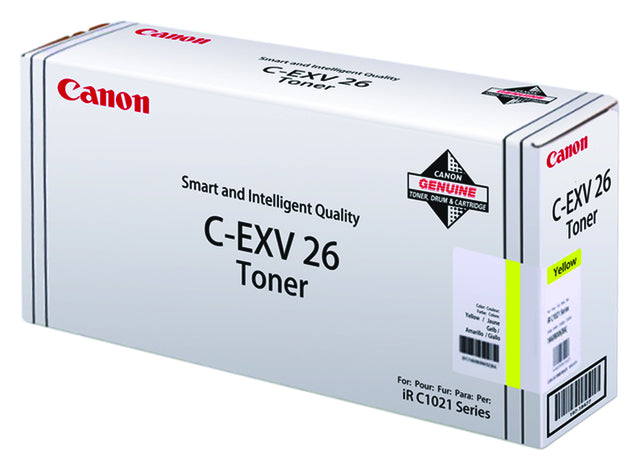 Tonercartridge Canon C-EXV 26 geel