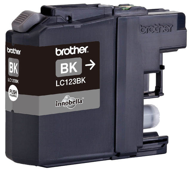 Inktcartridge Brother LC-123BK zwart