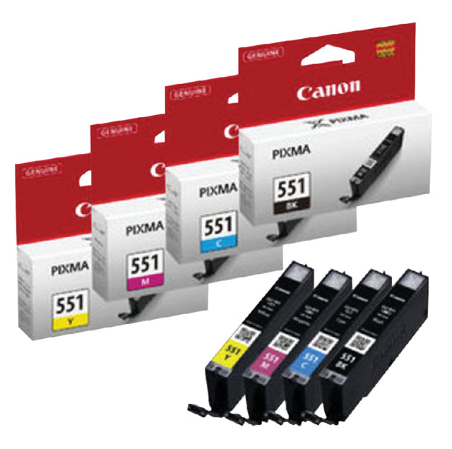 Inktcartridge Canon CLI-551rood