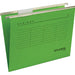 Hangmap Alzicht folio V-bodem groen (per 25 stuks)