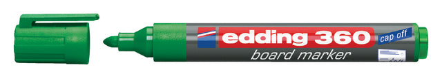 Viltstift edding 360 whiteboard rond groen 3mm (per 10 stuks)