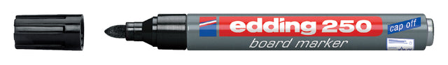 Viltstift edding 250 whiteboard rond zwart 1.5-3mm (per 10 stuks)