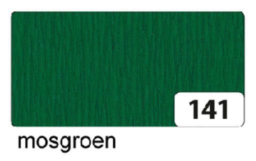 Crepepapier Folia 250x50cm nr141 mosgroen (per 10 stuks)