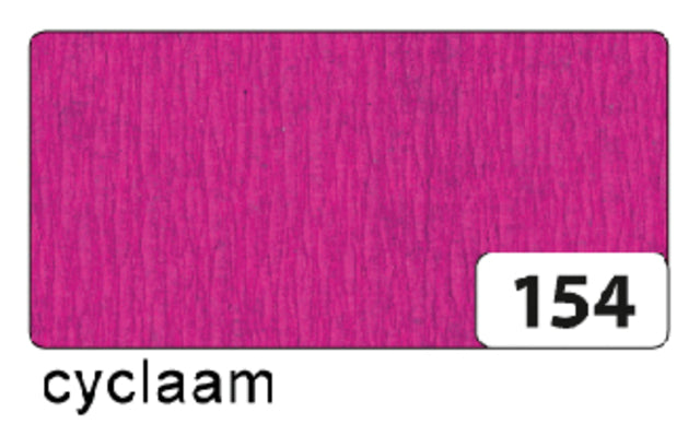 Crepepapier Folia 250x50cm nr154 cyclaam (per 10 stuks)