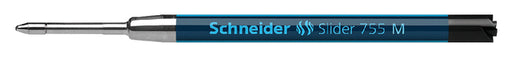 Balpenvulling Schneider Slider Jumbo 755 zwart medium (per 10 stuks)