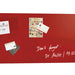 Glasbord Sigel magnetisch 910x460x15mm rood