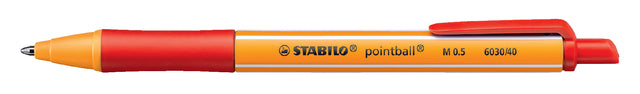 Balpen STABILO Pointball 6030/40 rood