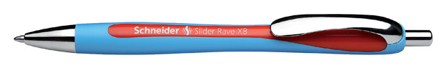 Balpen Schneider Slider Rave blauw/rood