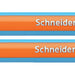 Balpen Schneider Slider Edge oranje extra breed