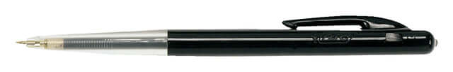 Balpen Bic M10 Tubo 50 zwart medium (per 50 stuks)