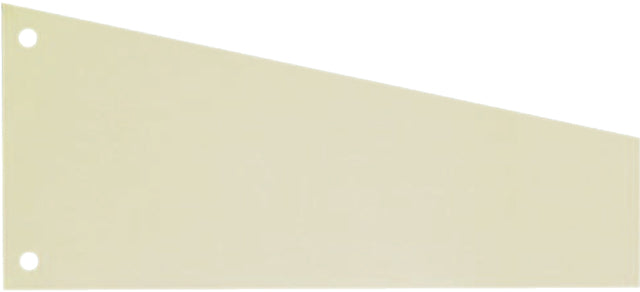 Scheidingsstrook Elba trapezium  240x105/55mm 190gr geel