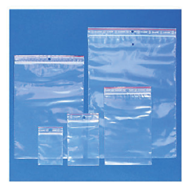 Verpakkingszak IEZZY grip 70x100mm 50mu hersluitbaar 25 stuks (per 20 stuks)