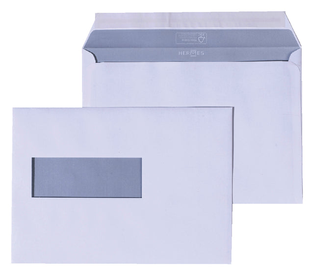Envelop Hermes C5 162x229mm venster 4x11links 500stuks