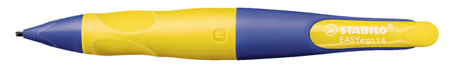 Vulpotlood STABILO Easyergo 1.4mm rechtshandig paars/neon geel blister