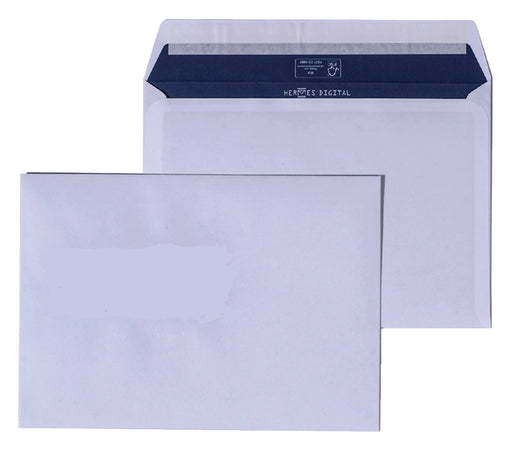 Envelop Hermes Digital EA5 156x220mm zelfklevend wit 500stuk