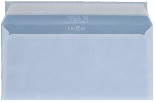 Envelop Hermes bank EA5/6 110x220mm zelfklevend wit 500 stuks