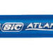 Balpen Bic Atlantis soft metalen clip 1.0mm blauw (per 12 stuks)