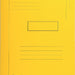 Dossiermap Exacompta Forever A4 2 kleppen 290gr geel (per 50 stuks)