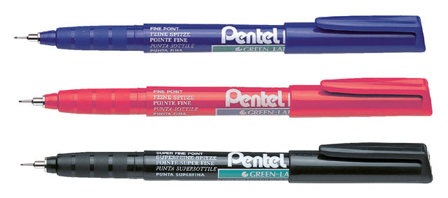 Fineliner Pentel NMF50 blauw 0.4mm (per 12 stuks)