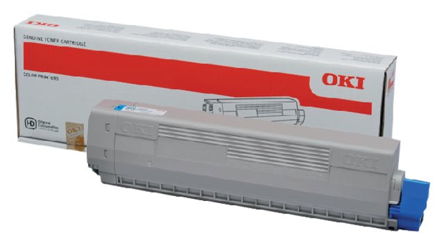 Toner Oki 44844615 blauw