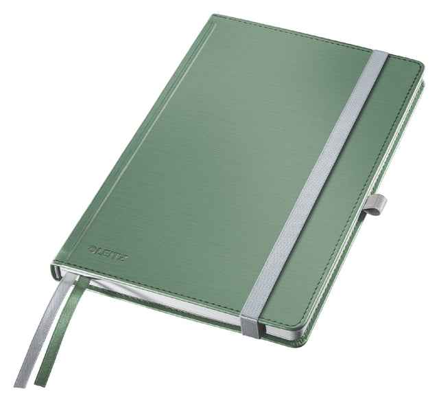 Notitieboek Leitz Style harde kaft A5 lijn zeegroen