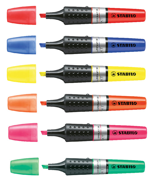MarkeerstiftSTABILO Luminator 71/33 groen (per 5 stuks)