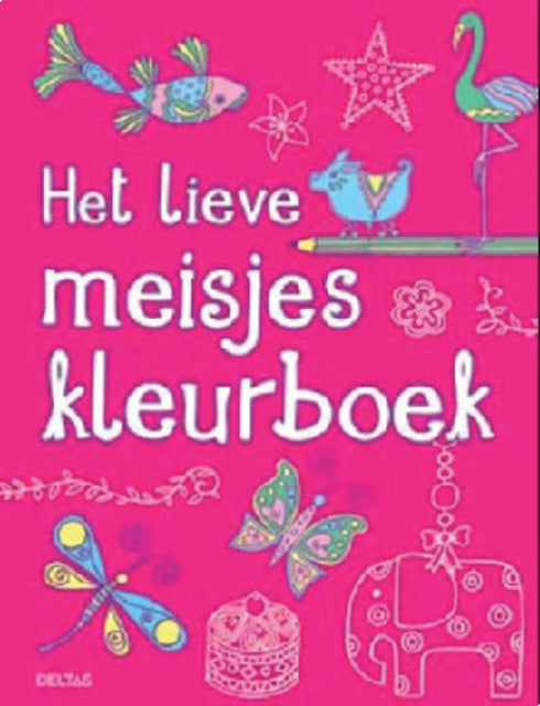 Kleurboek Deltas het lieve meisje