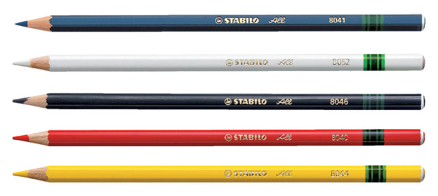 Potlood STABILO All 8040 rood (per 12 stuks)