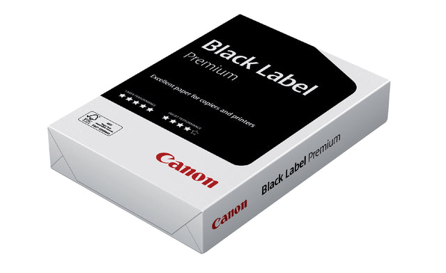 Kopieerpapier Canon Black Label Premium A4 80gr wit 500vel (per 5 stuks)