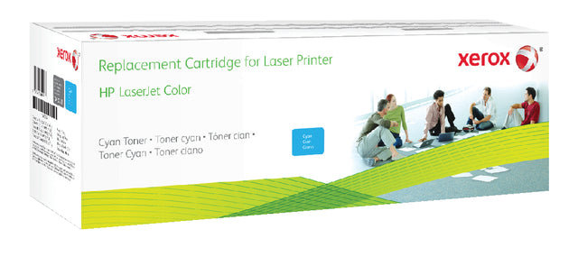 Tonercartridge Xerox alternatief tbv HP CF361A 508A blauw