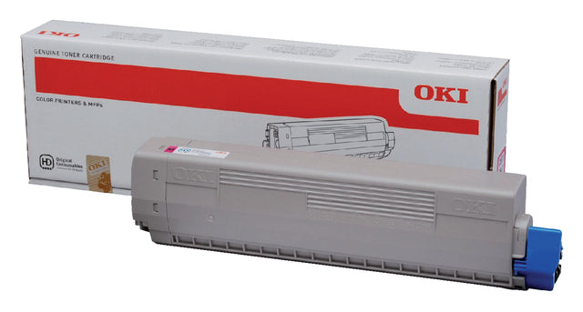 Toner Oki 44844506 rood