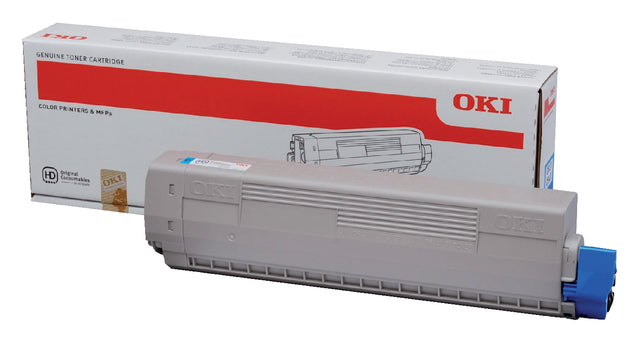 Toner Oki 44844507 blauw