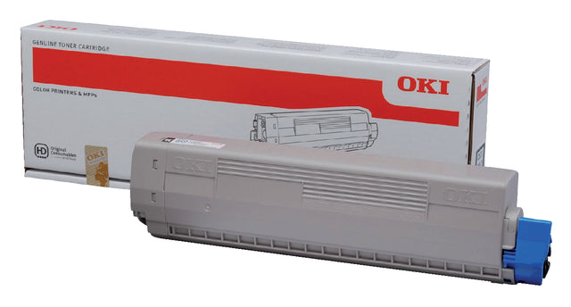 Toner Oki 44844508 zwart