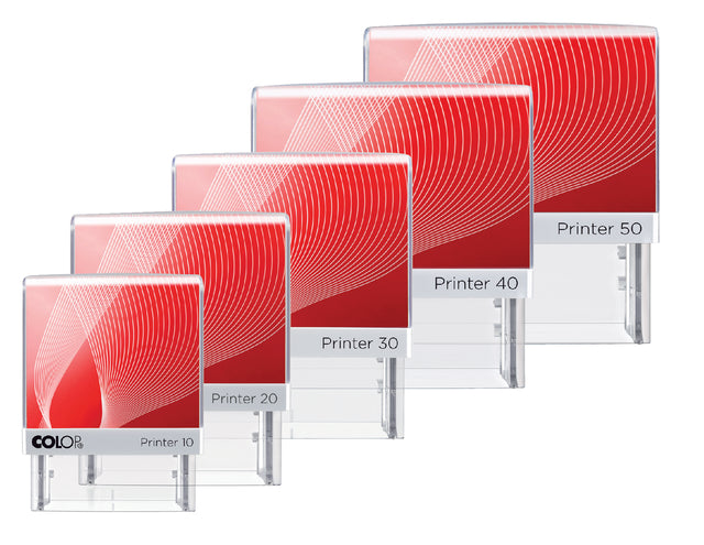 Tekststempel Colop Printer 40 personaliseerbaar 6regels 59x23mm