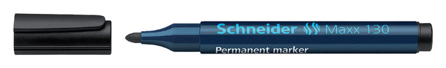 Viltstift Schneider 130 rond zwart 1-3mm (per 10 stuks)