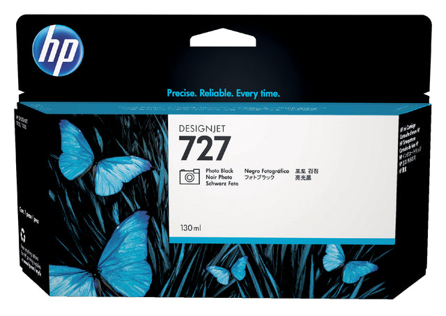 Inktcartridge HP B3P23A 727 130ml foto zwart