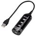 Hub Hama USB 2.0 4 poorts zwart