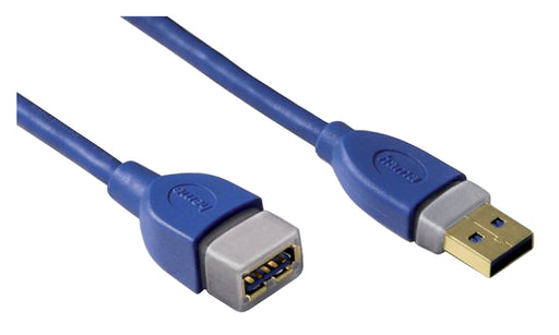 Kabel Hama USB 3.0 Extension 180cm blauw