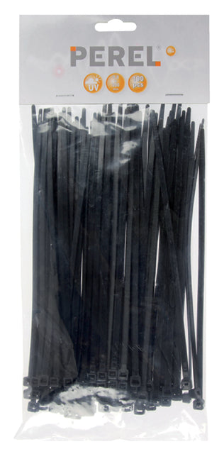 Inbindstrips nylon 4,8x200mm Ø49,5mm zwart