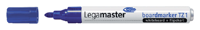 Viltstift LegamasterTZ1 whiteboard rond blauw 1.5-3mm (per 10 stuks)