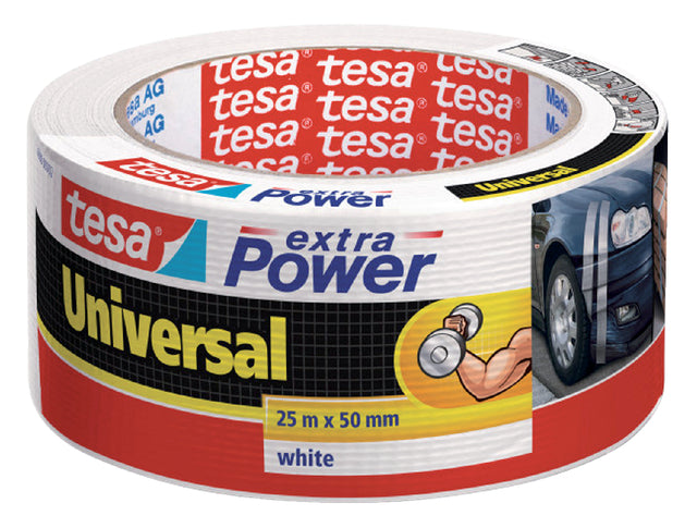 Plakband Tesa 50mmx25m extra Power wit