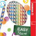 Kleurpotloden STABILO Easycolors linkshandig etui à 12 kleuren met puntenslijper