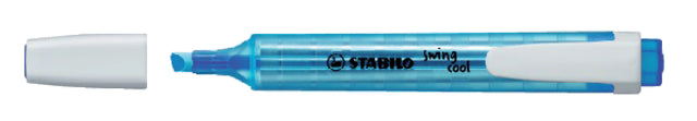 Markeerstift STABILO Swing Cool 275/31 blauw (per 10 stuks)
