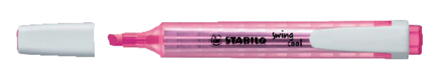Markeerstift STABILO Swing Cool 275/56 roze (per 10 stuks)