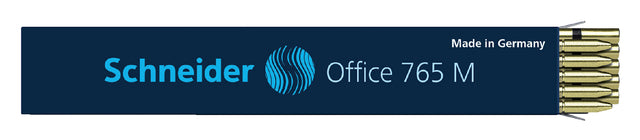Balpenvulling Schneider Office 765 M zwart (per 10 stuks)