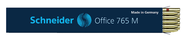 Balpenvulling Schneider Office 765 M rood (per 10 stuks)