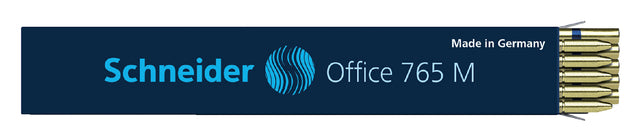 Balpenvulling Schneider Office 765 M blauw (per 10 stuks)