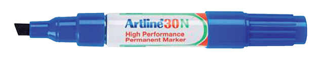 Viltstift Artline 30 schuin 2-5mm blauw (per 12 stuks)