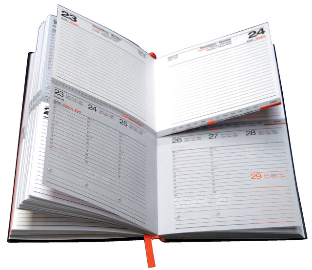 Agenda 2021 Lediberg Twin Timer large blauw