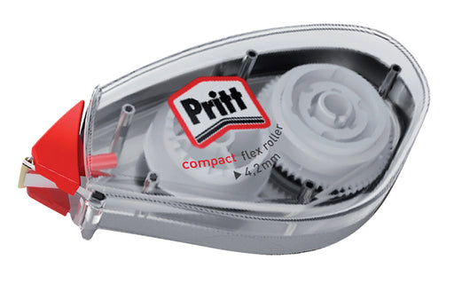 Correctieroller Pritt 4.2mmx10m compact flex blister 2e halve prijs